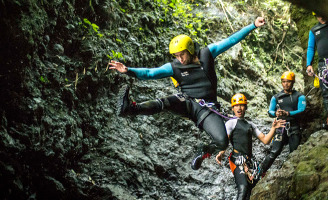 Canyoning Bali