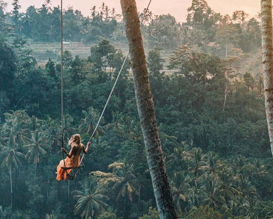 Bali Swing in the Jungle