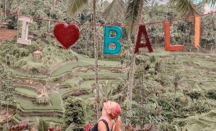 Rice terraces Tegalalang